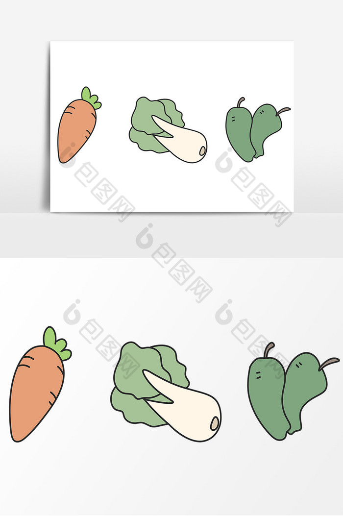 蔬菜手账图片图片