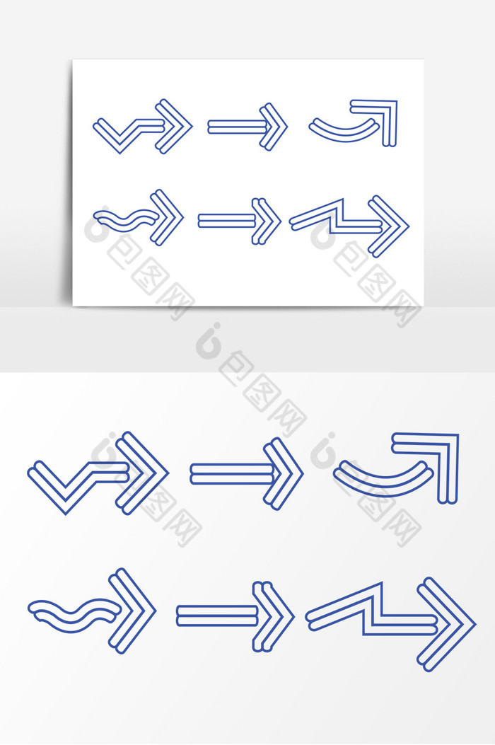线条箭头图片图片