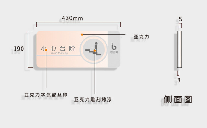 工厂车间导视牌标牌VI导视系统门牌