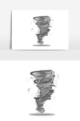 龙卷风抽象画图片