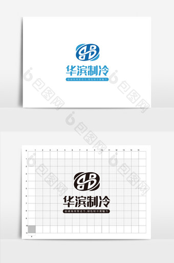 制冷设备公司VI设计制冷设计公司logo图片