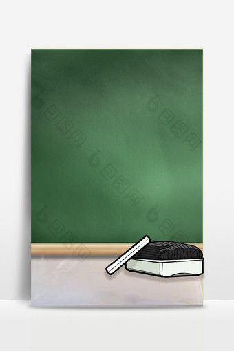 清新黑板粉笔教室课堂教师节背景图片