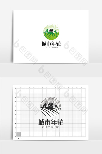 绿色环保行业VI设计绿色环保logo图片