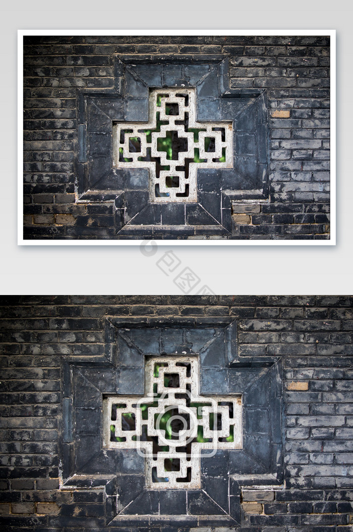 北京老胡同元素摄影图片