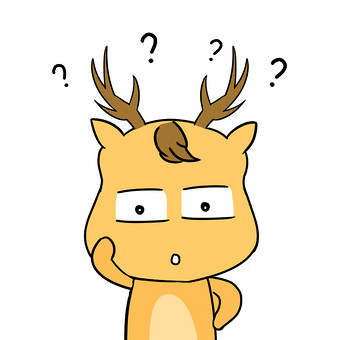 萌小鹿疑问表情包