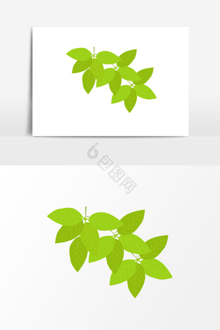 树叶矢量图片-树叶矢量素材免费下载-包图网