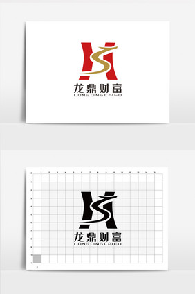 中式金融logovi模板