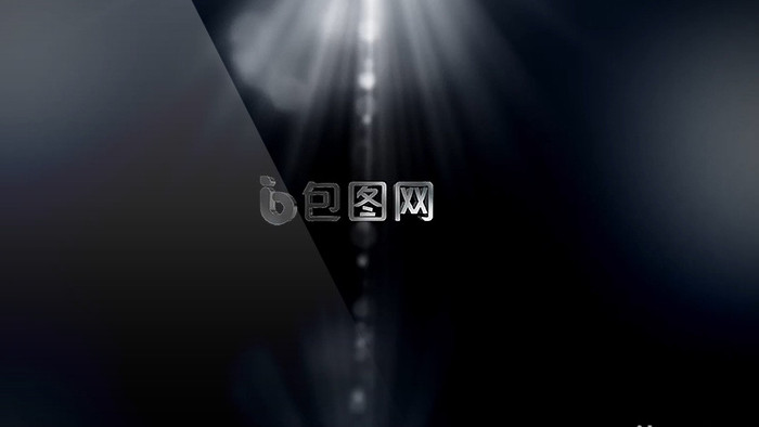 银色金属拉丝炫酷logo