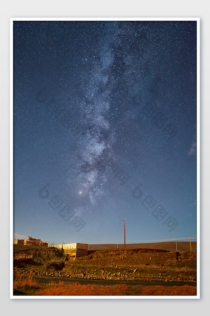 高原星空银河风景摄影图片图片