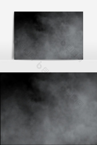 烟雾类白色烟气元素图片