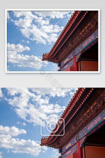 中国古建筑故宫摄影图片