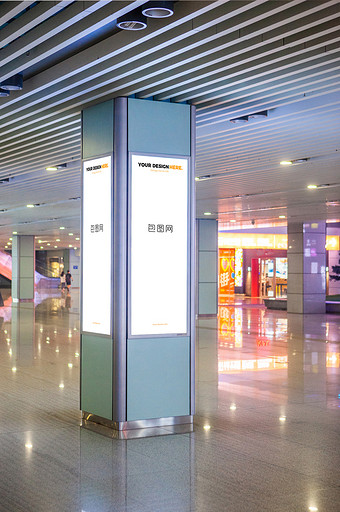 广告牌灯箱图片