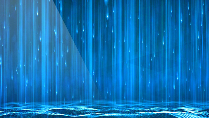 科技蓝动态线条背景素材AE模板