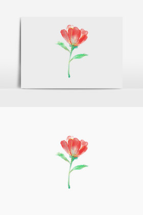 花卉一朵平面图图片