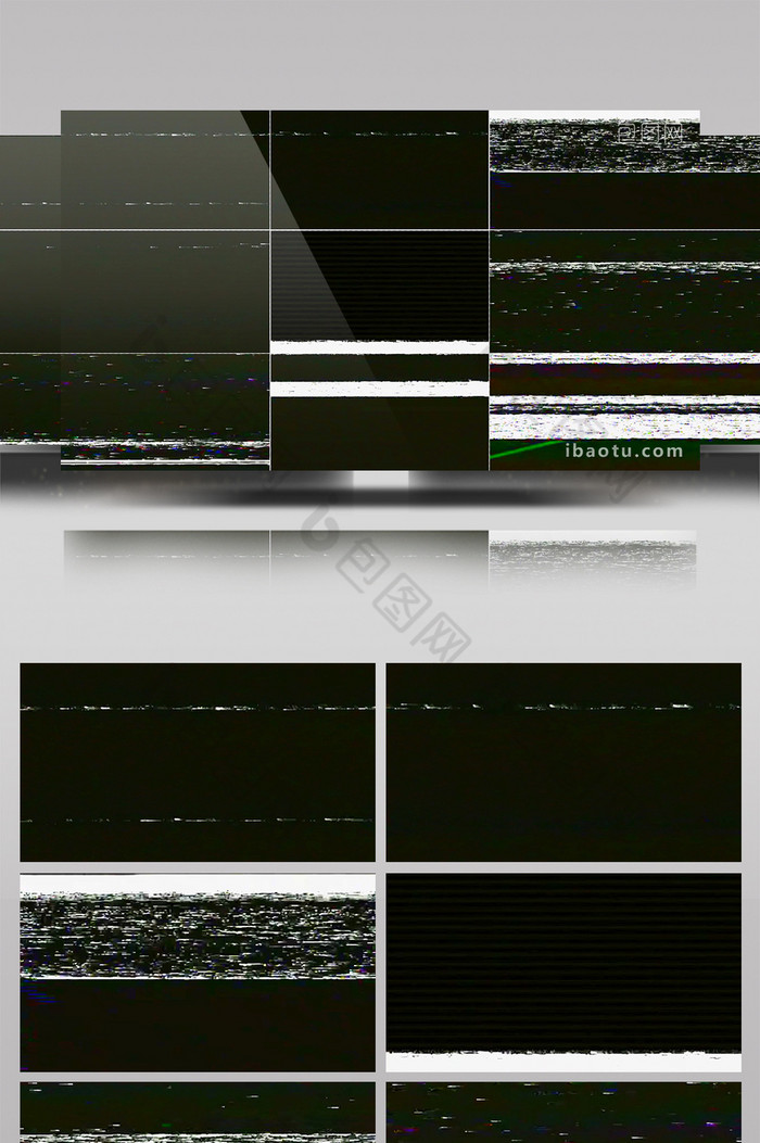 28组4k复古录像带视觉效果叠加素材