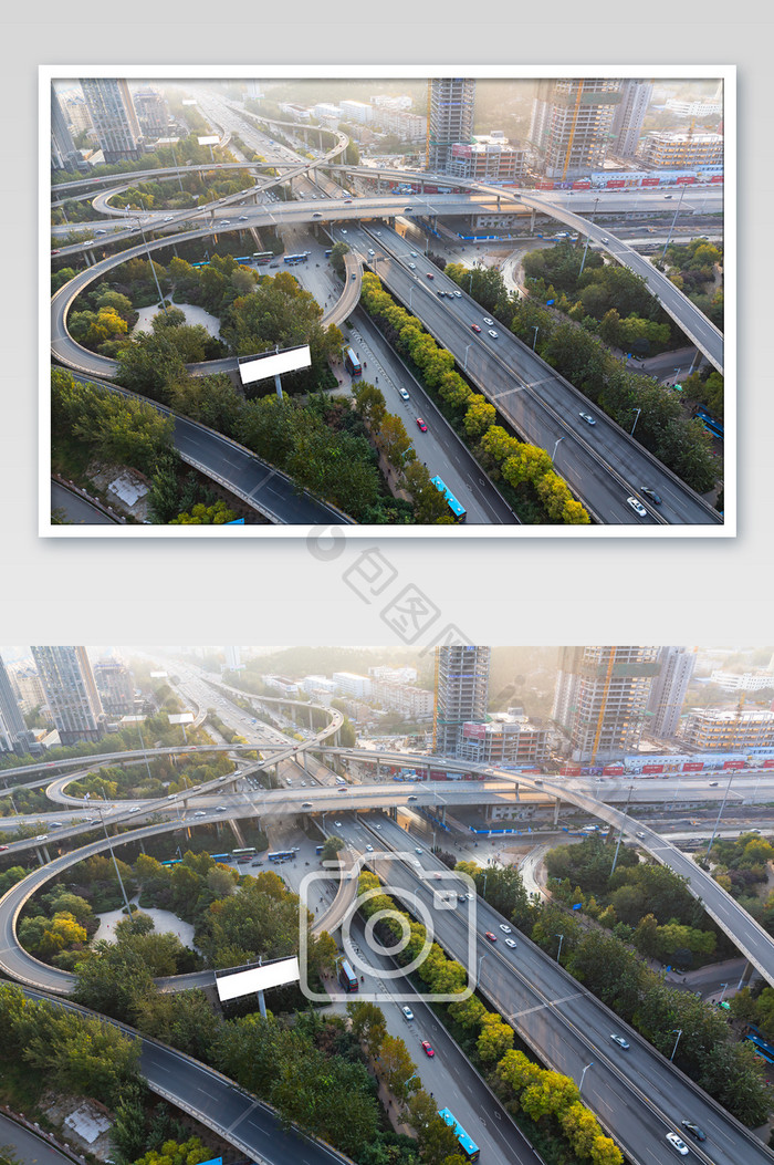大气城市立交桥摄影图片