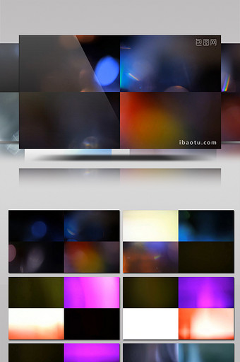 30个光斑光晕特效元素视频素材AE模板图片