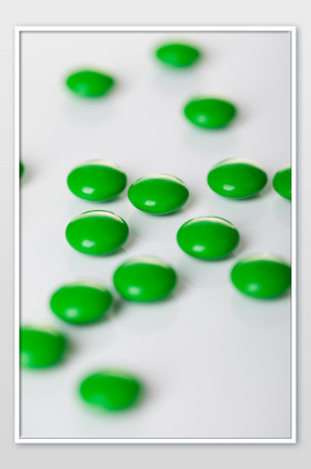 绿色药片是啥药扁圆图片