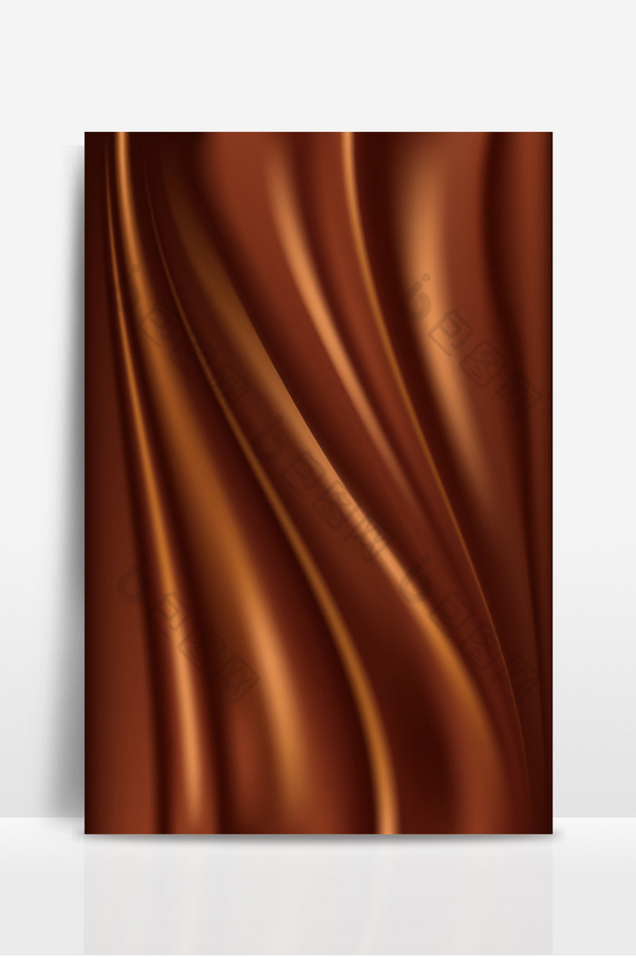 咖色绸缎丝滑图片