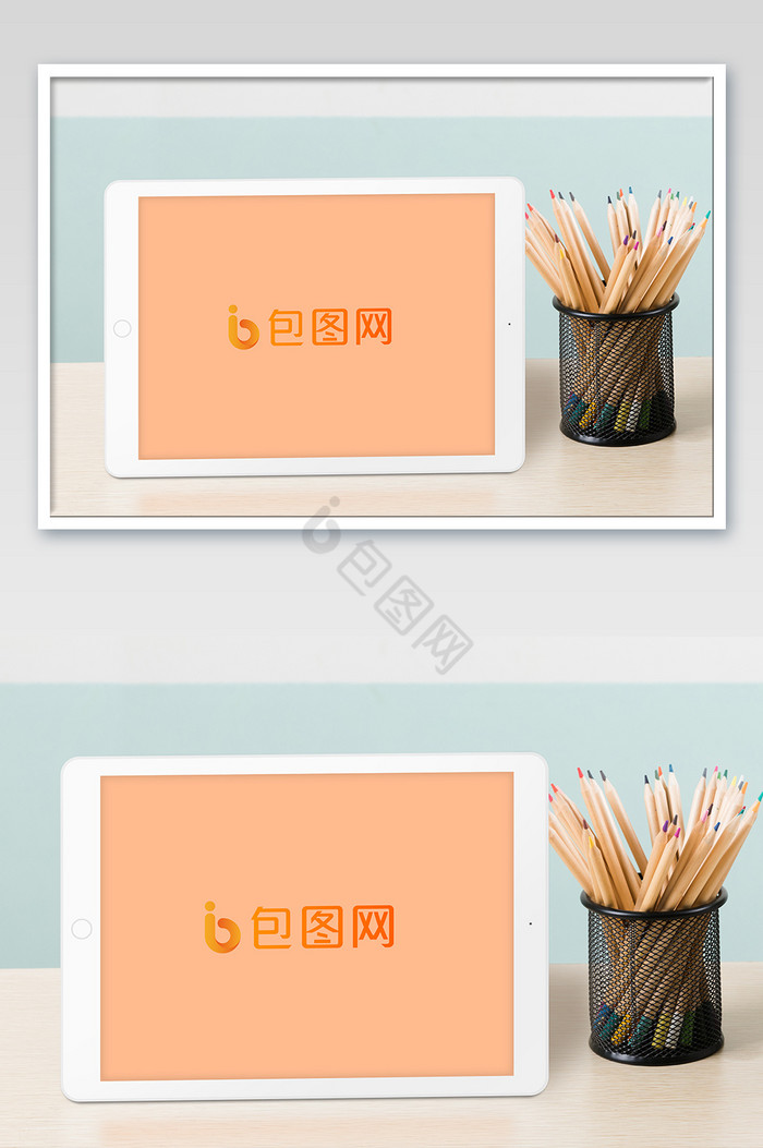 教育学习环境桌面文具平板电脑图片