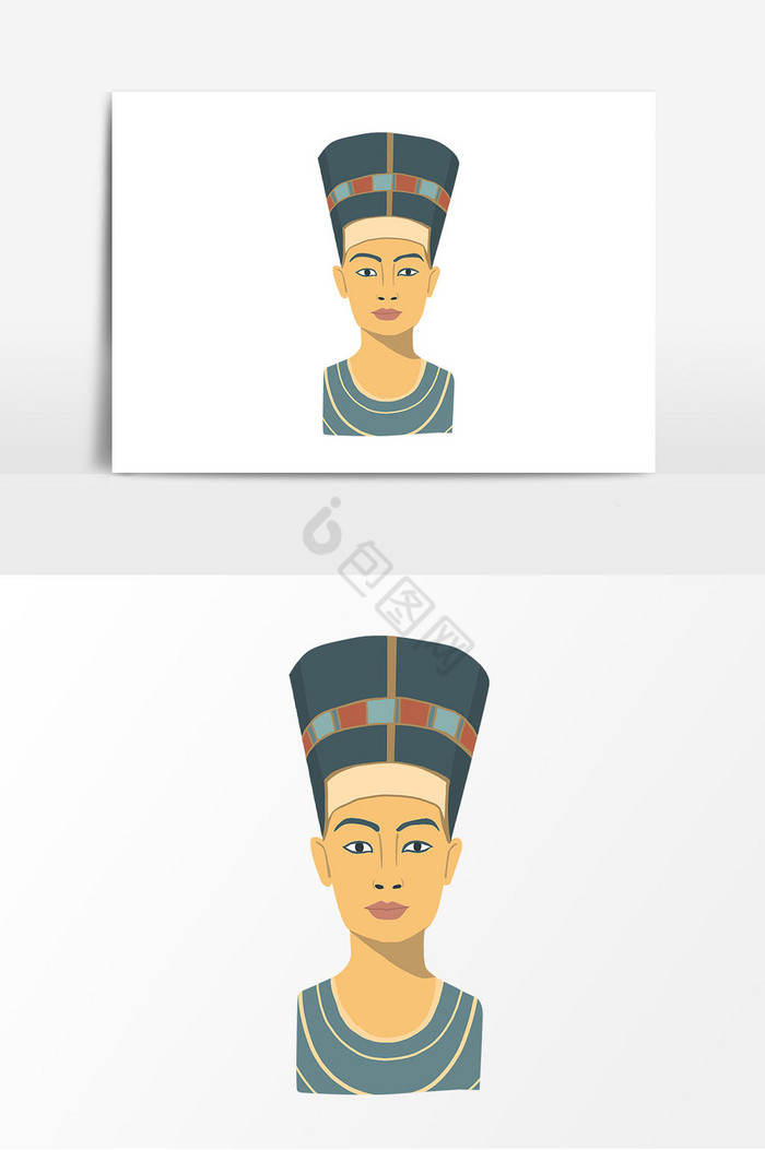 埃及法老头像图片