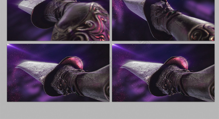 4k中国风刀光剑影超高清背景视频素材