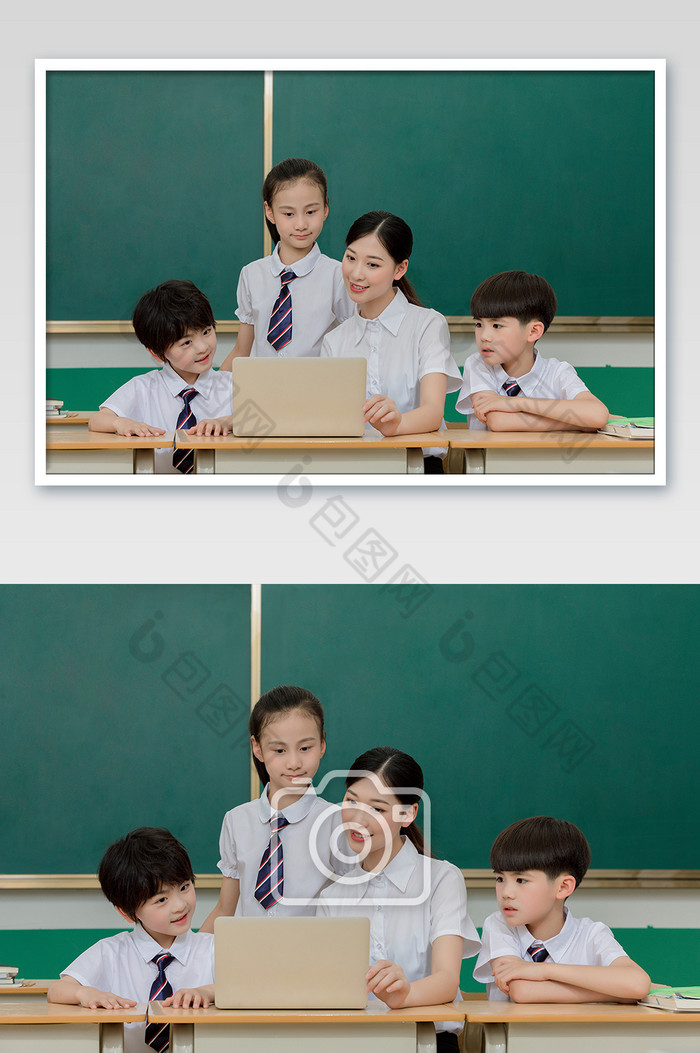 老师辅导学生在线学习图片图片