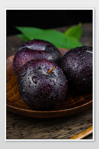 车厘子片夏季芭乐水果白底夏季黑布林水果美味的夏季西柚水果亮调新鲜