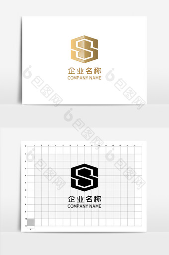 高端金融企业logo设计图片