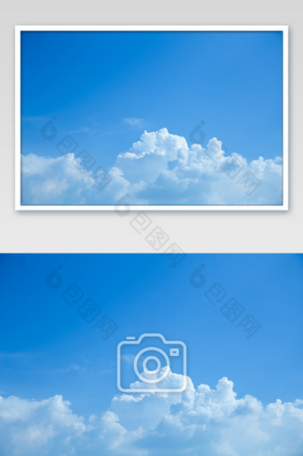 蓝天景观云朵云彩图片