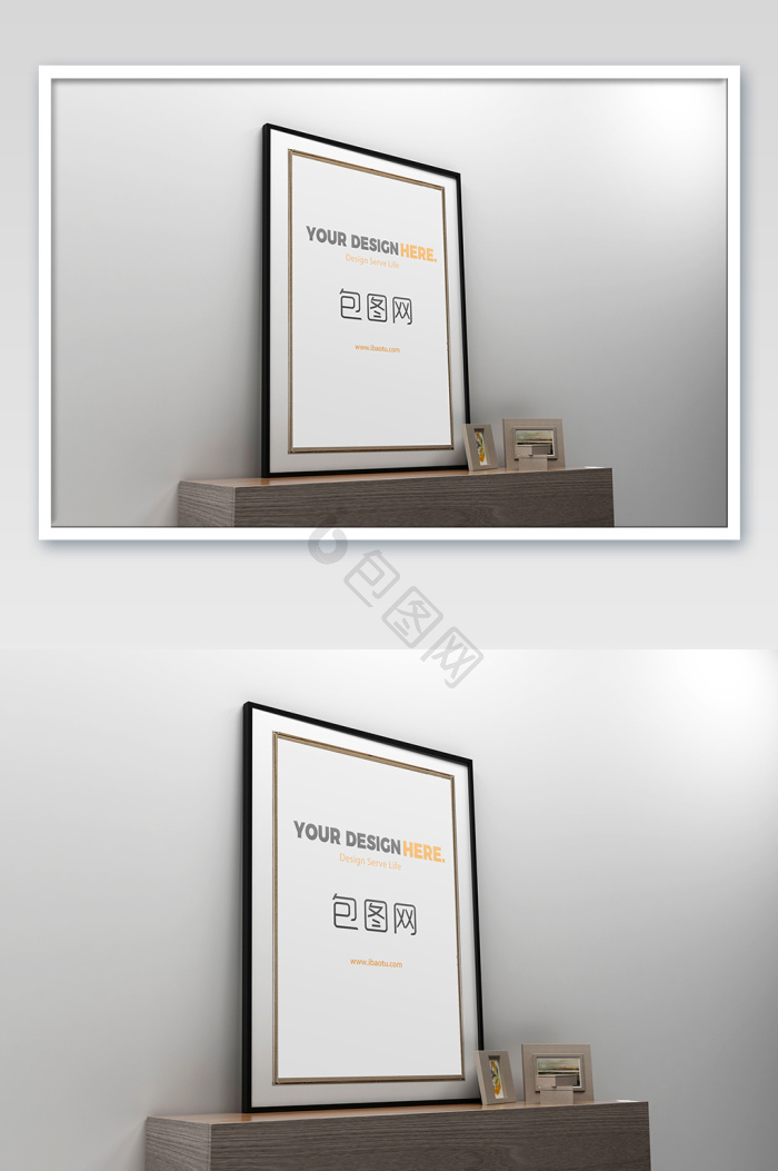 现代画框图片-包图网