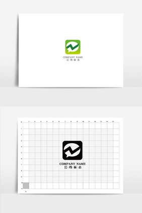 绿色卓腾科技z标志logovi应用