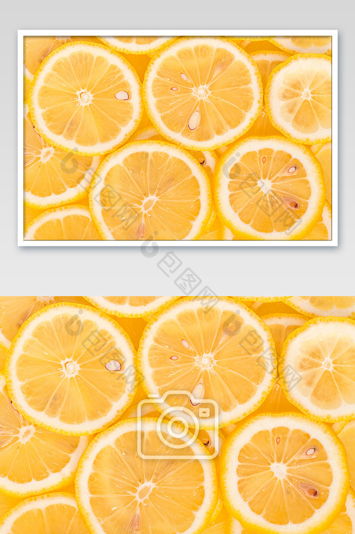 高清柠檬片素材背景图片图片