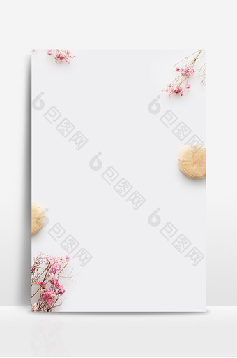 植物花朵花枝海报背景图片