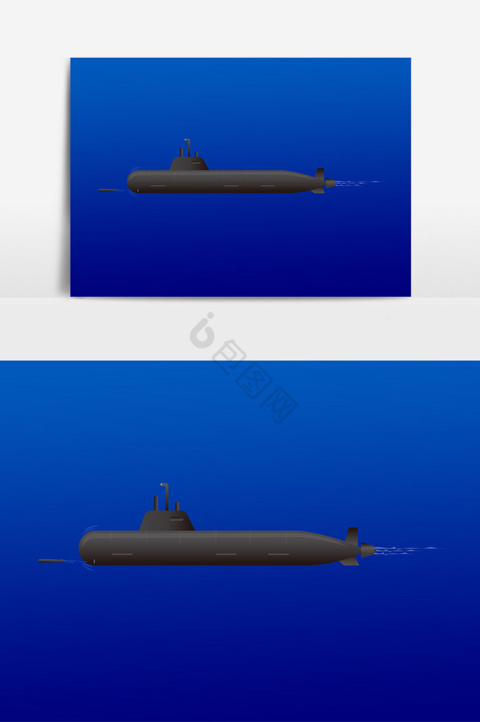 质感核潜艇战斗图片