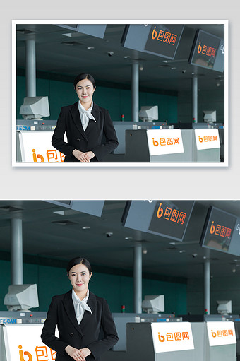 vip贵宾通道人员客服广告场景样机