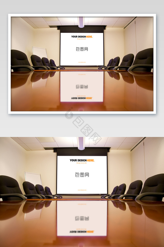 会议室投影仪显示器图片