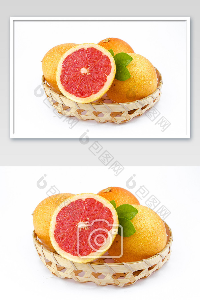 美味的夏季新西兰西柚水果摄影图