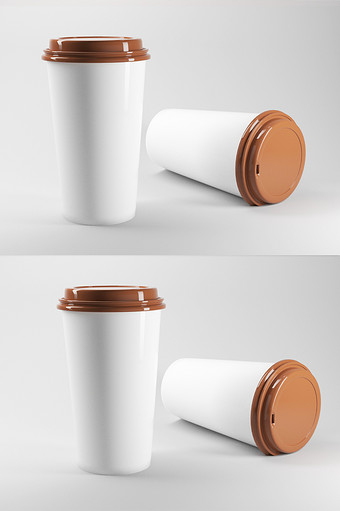 一次性咖啡杯C4D模型（OC）图片