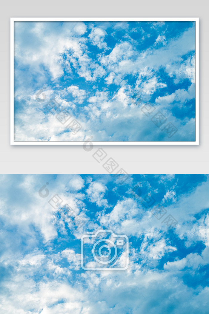 高清蓝天白云背景素材摄影图图片图片
