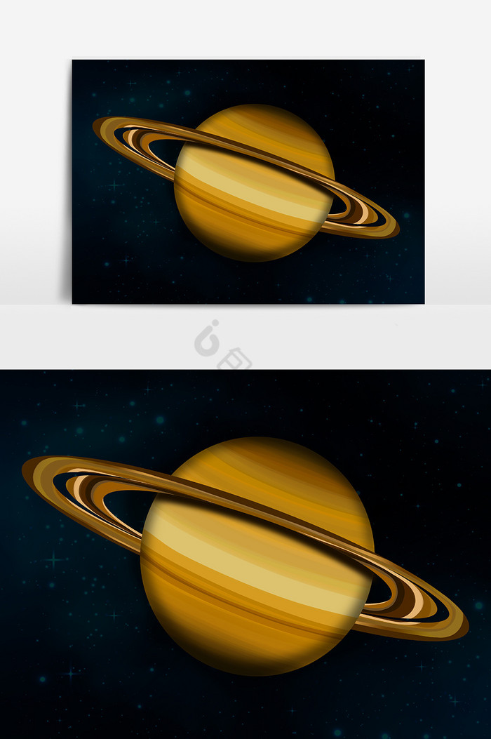 银河系土星图片