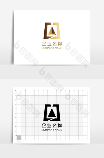 高端地产行业logo设计图片