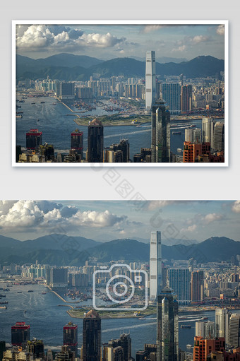 香港维多利亚港风光摄影图片
