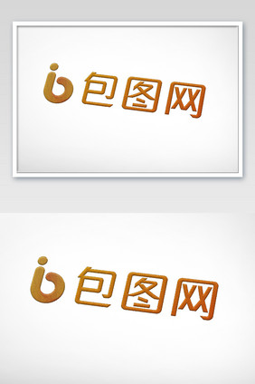 公司名称logo样机