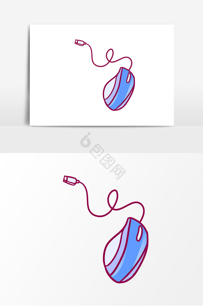 质感鼠标装饰图片
