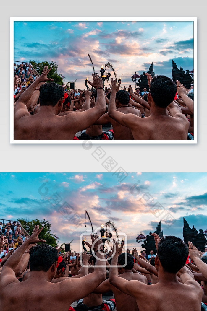 热闹的庆祝民族节日庆典的人群图片图片
