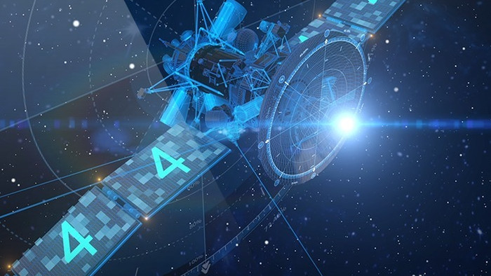 E3D科技卫星激光地球图片倒计时开场视频