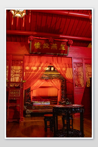 婚礼中式婚房古代婚庆习俗