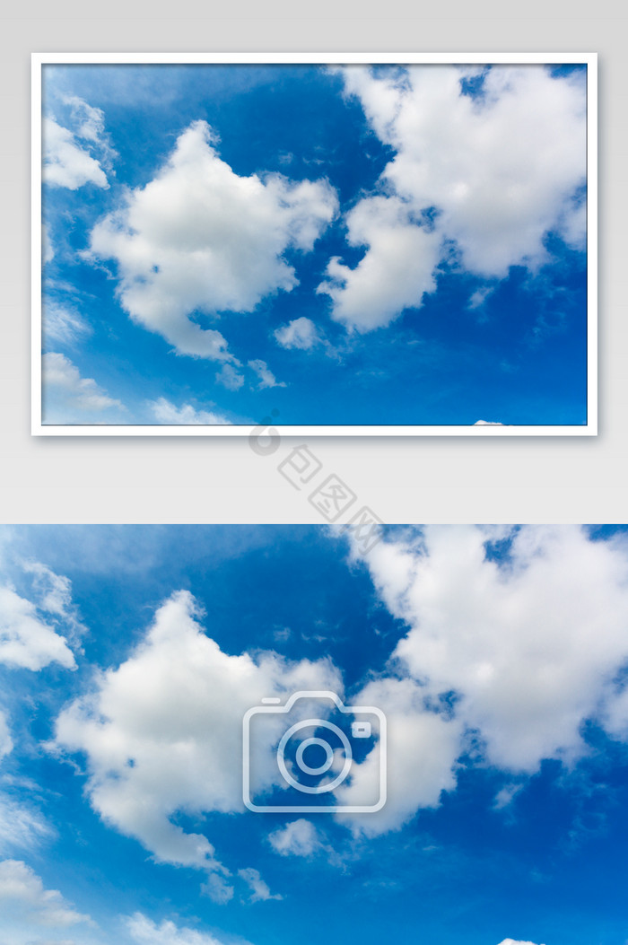 天空云朵蓝天白云素材图片