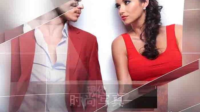 AE时尚流行分屏切换写真广告包装展示模板
